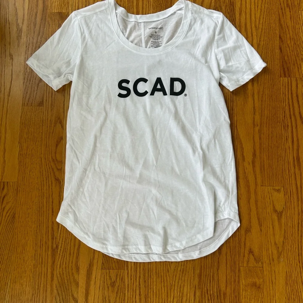 Boxercraft White SCAD Tee - Short Sleeve - Picture 1 of 1